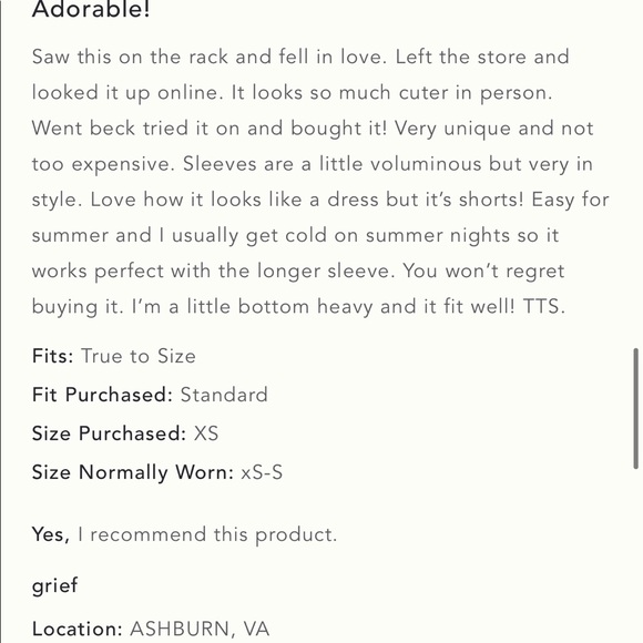 Anthropologie Romper NWT Lissa Size S Adorable Super Flattering & So Comfy! - Picture 10 of 15